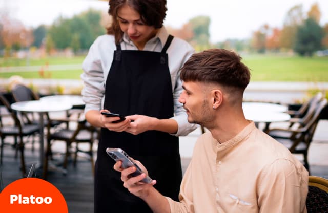 Social media integration and customer feedback via Platoo QR menu: guests can instantly visit Instagram and leave reviews directly from their smartphones
